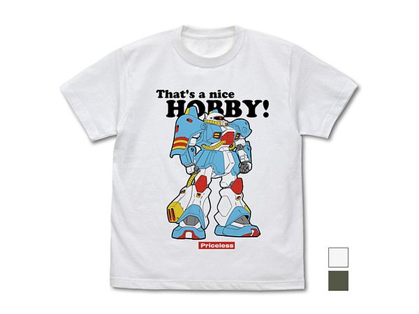Mobile Suit Gundam Char's Counterattack: Hobby Hizack T-Shirt / White-M