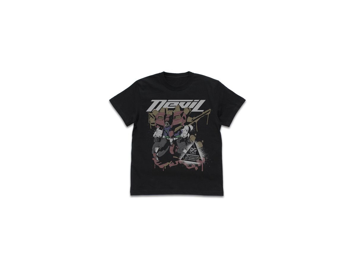 Mobile Fighter G Gundam: Devil Gundam T-shirt: Black - L