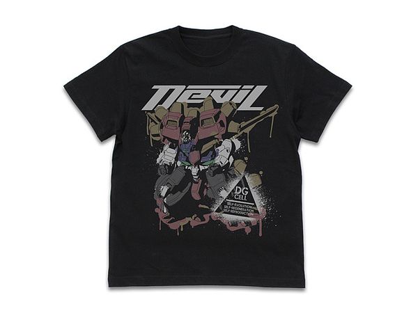 Mobile Fighter G Gundam: Devil Gundam T-Shirt / Black-Xl