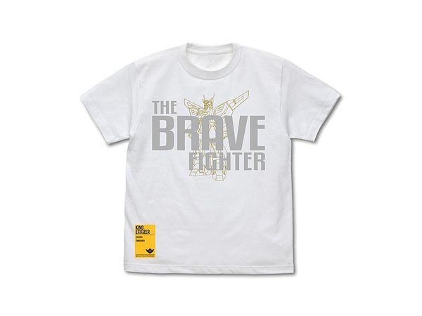 Brave Exkaiser: Brave Exkaiser T-shirt: White - S