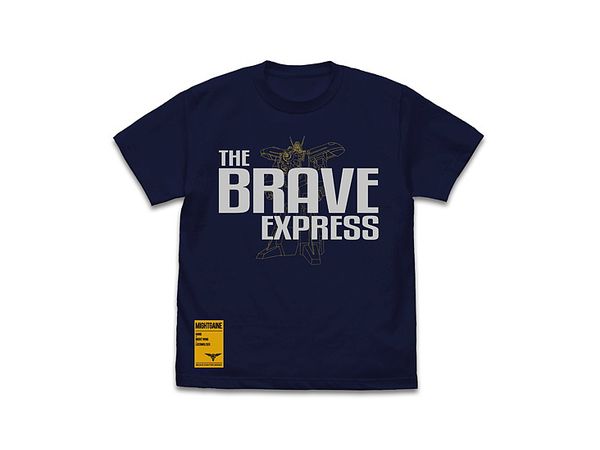 The Brave Express Mightgaine: The Brave Express Mightgaine T-shirt: Navy - L