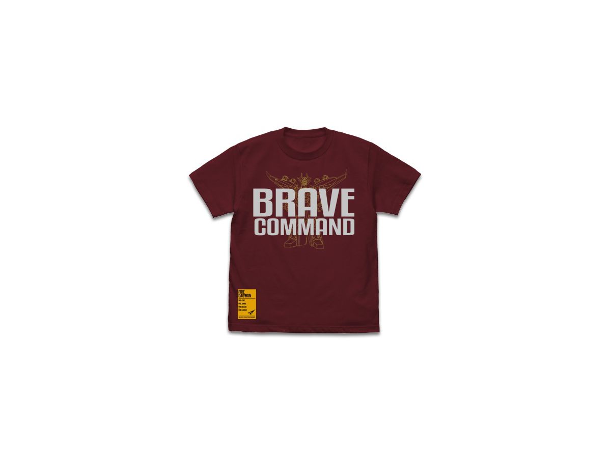 Brave Command Dagwon: Brave Command Dagwon T-shirt: Burgundy - L