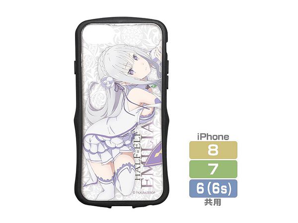 Re:Zero - Starting Life in Another World: Emilia TPU Bumper iPhone Case [for 6, 7, 8]