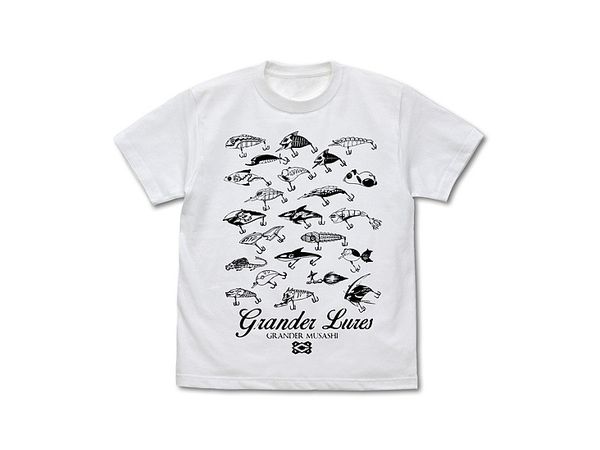 Grander Musashi: Lure T-shirt: White - M