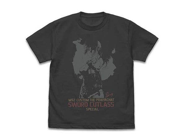 Black Lagoon: Revy & Sword Cutlass T-Shirt / Sumi-XL