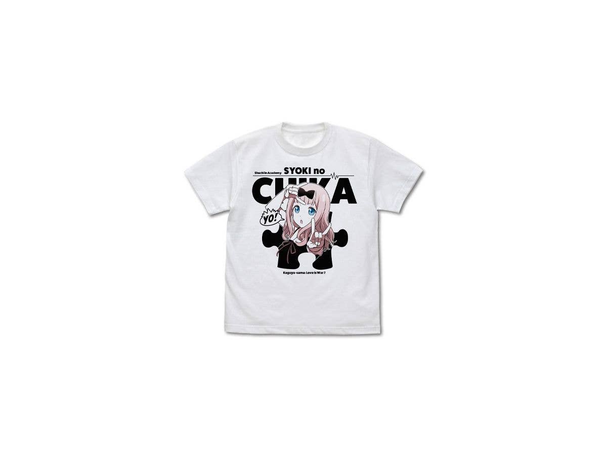 Kaguya-sama: Love Is War: Chika Fujiwara T-shirt: White - XL