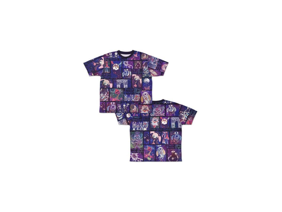 Puella Magi Madoka Magica: The Movie Beginnings: Eternal: Witch Double-sided Full Graphic T-shirt: L