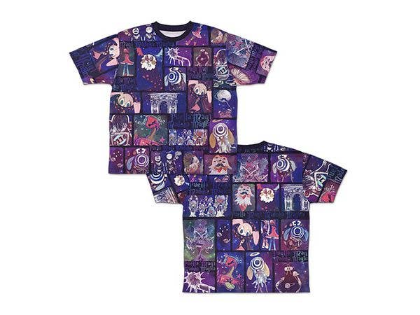 Puella Magi Madoka Magica: The Movie Beginnings: Eternal: Witch Double-sided Full Graphic T-shirt: XL