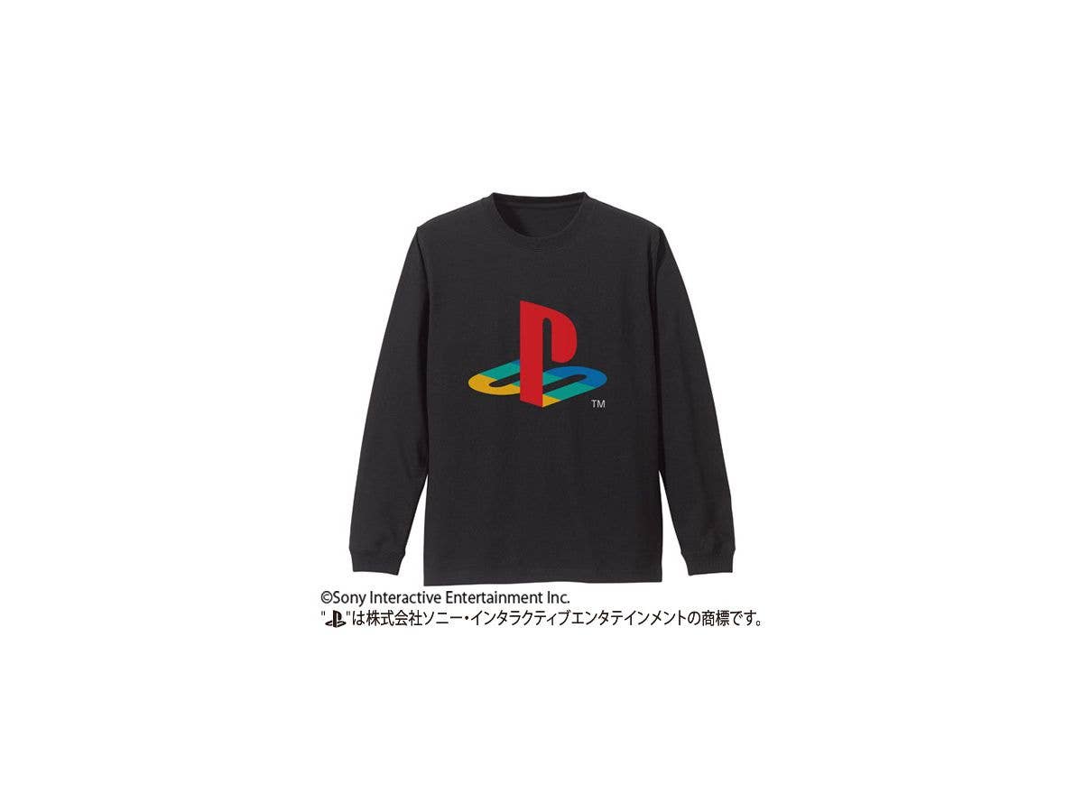 Sleeve Rib Long Sleeve T-Shirt 1st Generation Playstation Black XL