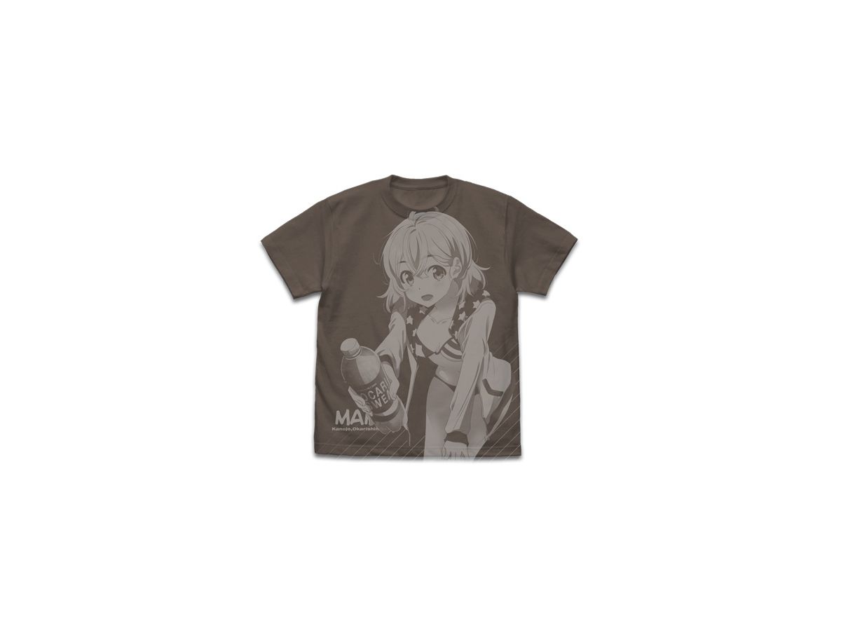 Rent-A-Girlfriend: Mami Nanami All Print T-shirt: Charcoal - S