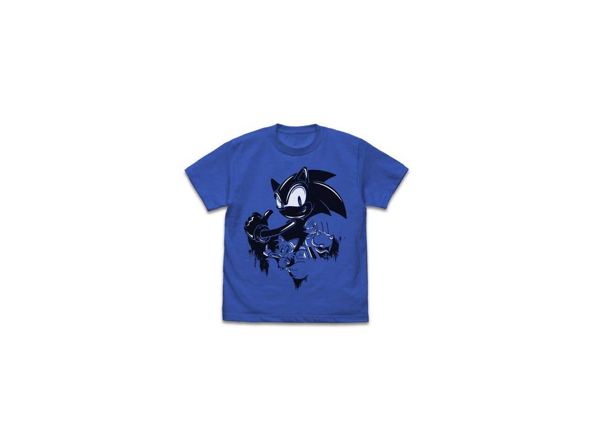 Sonic: Wall Paint T-Shirt / ROYAL BLUE M