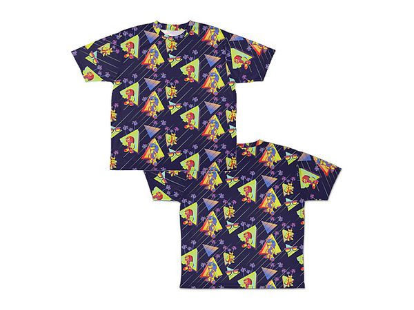 Sonic: Full Pattern Double-Sided Full Graphic T-Shirt / S