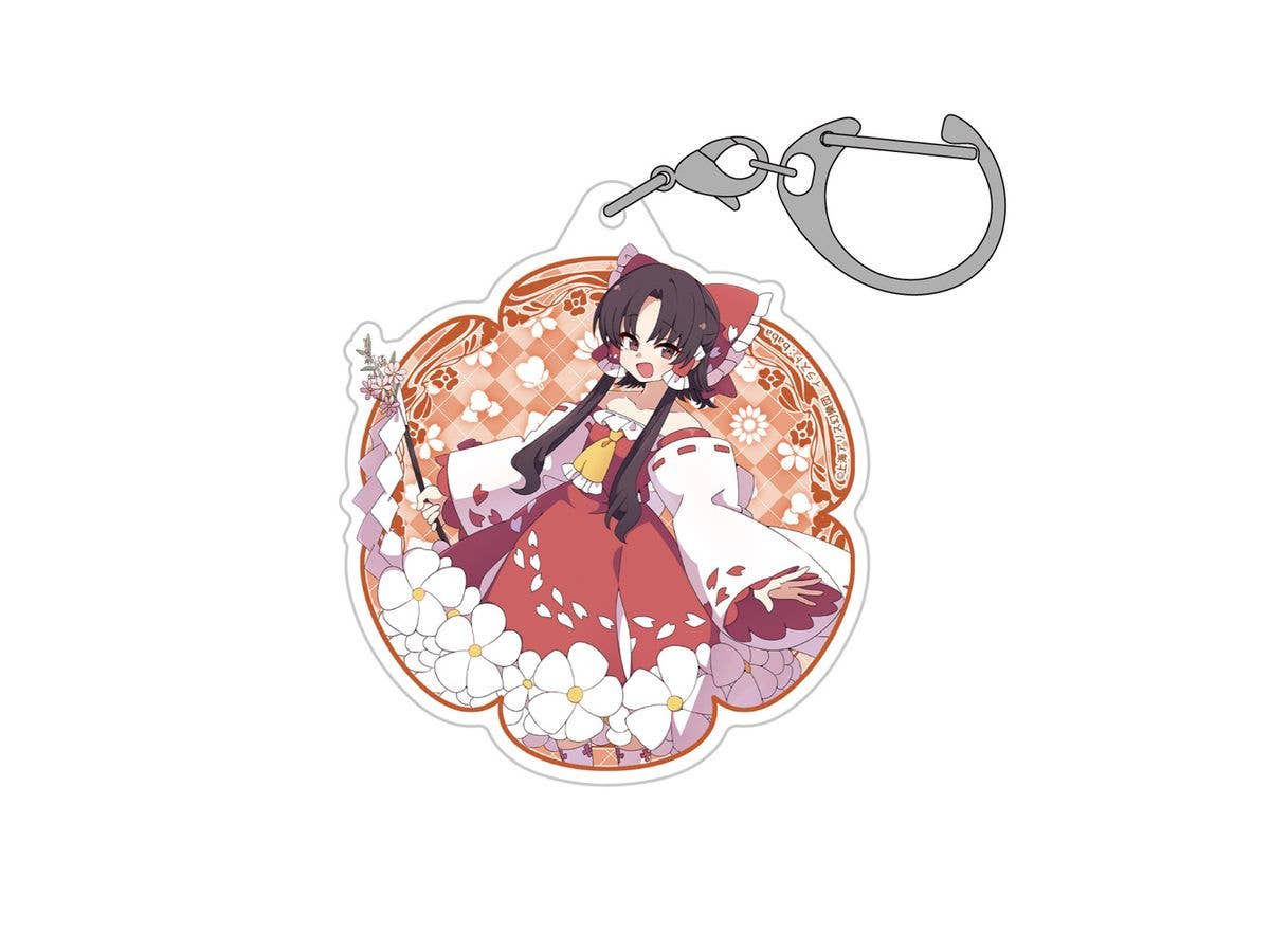 Touhou Project: Reimu Hakurei Acrylic Multi Keychain HANA･BIYORI Ver. illust:baba