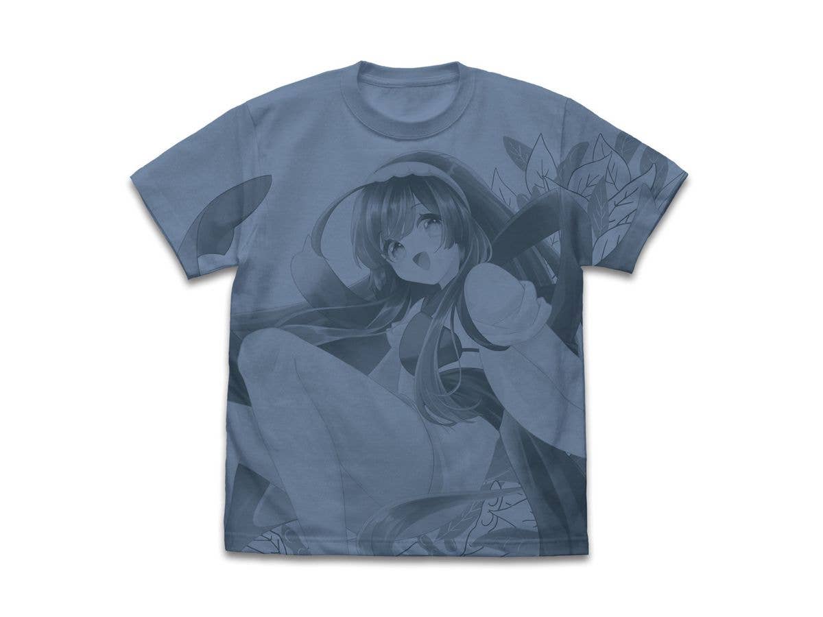 Tohoku Zunko All-Over Print T-Shirt / HAZY BLUE-L