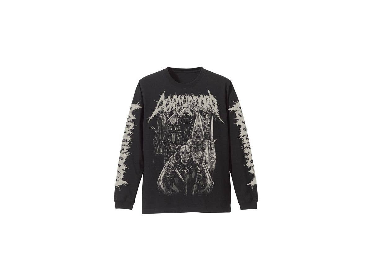 Dorohedoro: Devil's Sleeve Rib Long Sleeve T-shirt Black S