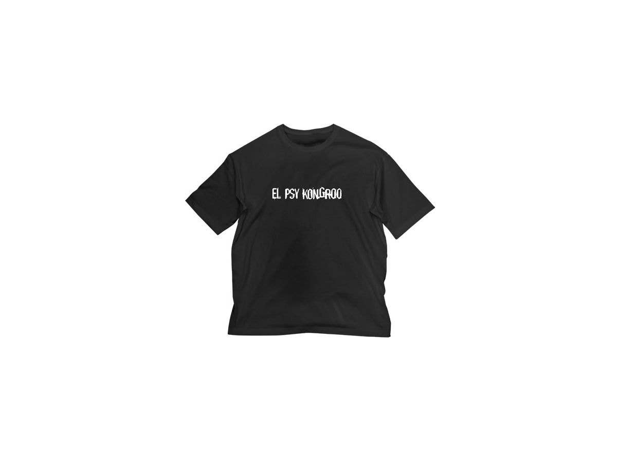 Steins; Gate: El Psy Kongroo Big Silhouette T-Shirt Black L