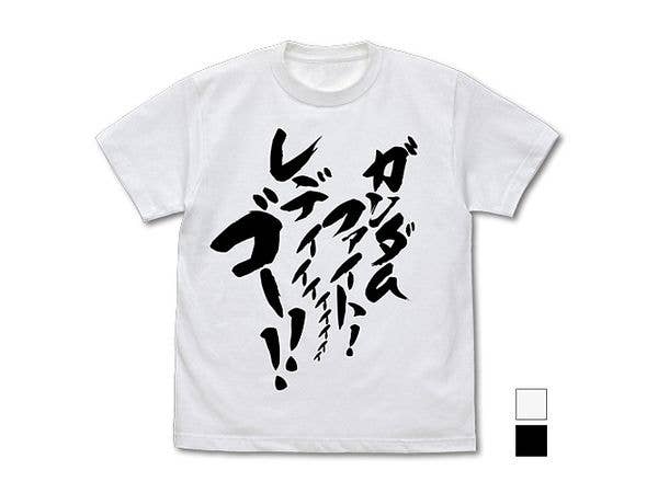 Mobile Fighter G Gundam: Gundam Fight! Ready, Go!! T-Shirt / White-M