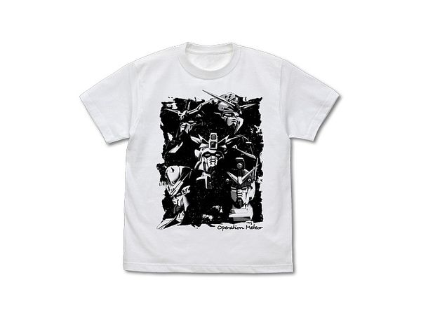 Mobile Suit Gundam Wing Operation Meteor MS T-shirt White XL