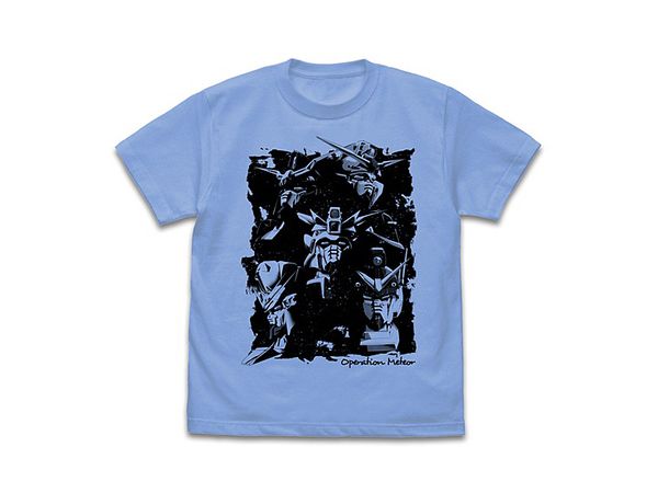 Mobile Suit Gundam Wing Operation Meteor MS T-shirt Sax S