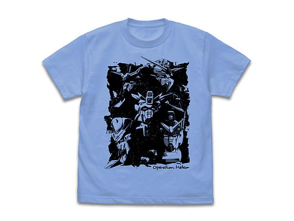 Mobile Report Gundam Wing: Operation Meteor MS T-Shirt / Sax-XL