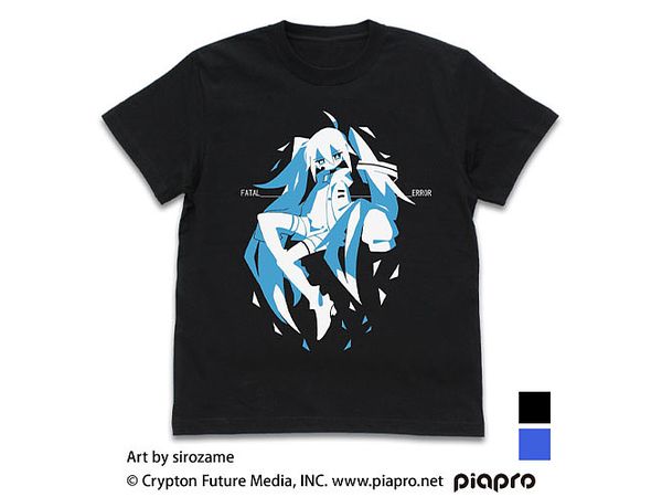 Hatsune Miku T-Shirt Sirozame Ver. / Black-Xl