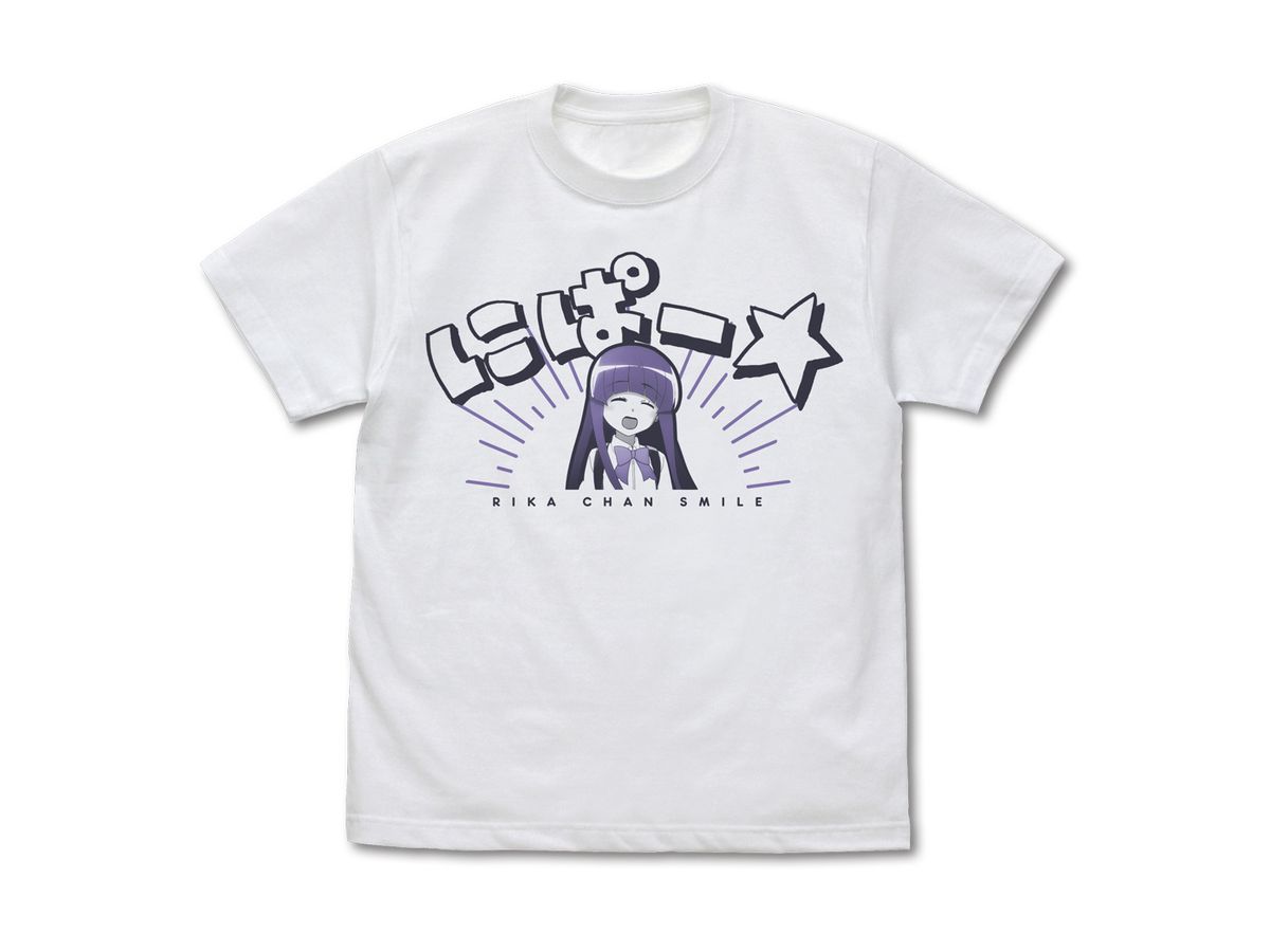 When They Cry Gou: Rika-chan Smile T-shirt White M