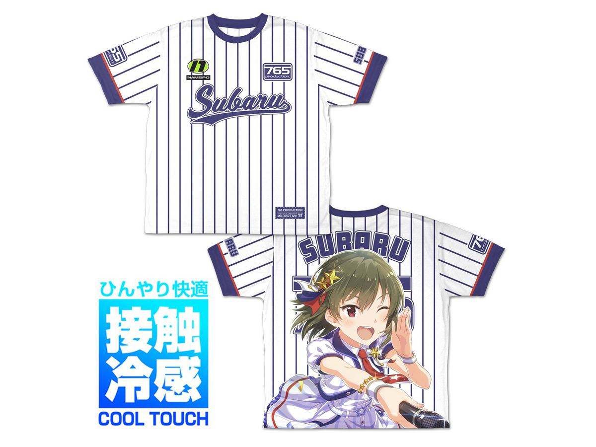 The Idolm@ster Million Live!: Subaru Nagayoshi Cool Double-sided Full Graphic T-shirt XL