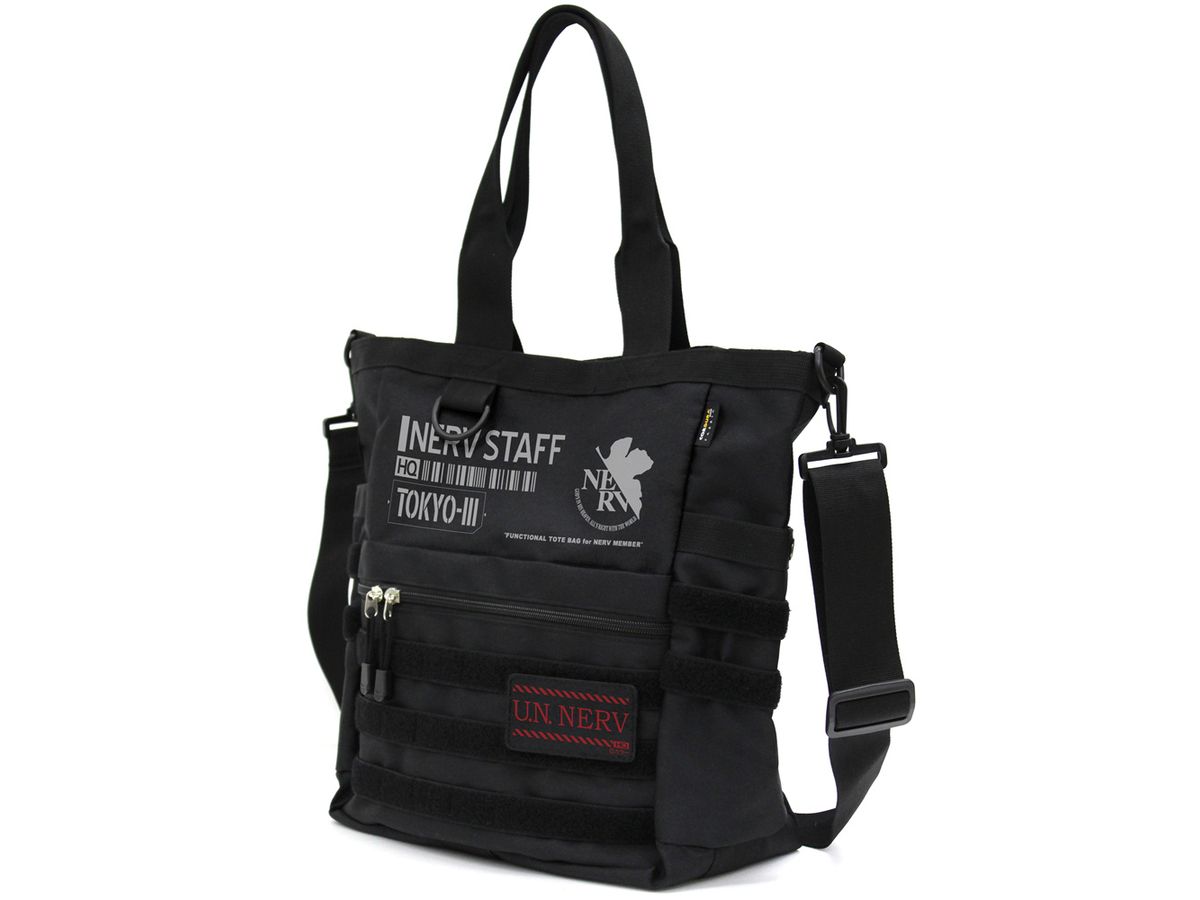 Evangelion: Nerv Functional Tote Bag / Black