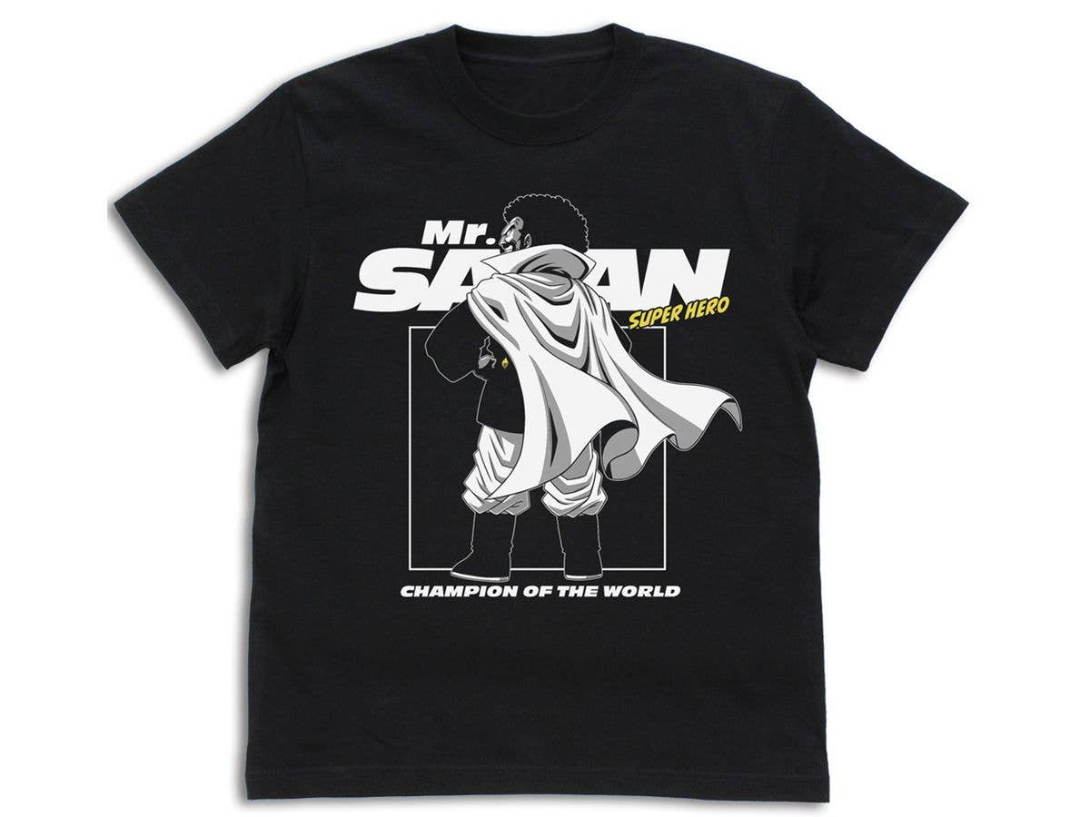 Dragon Ball Z: Mr. Satan T-Shirt / Black-Xl