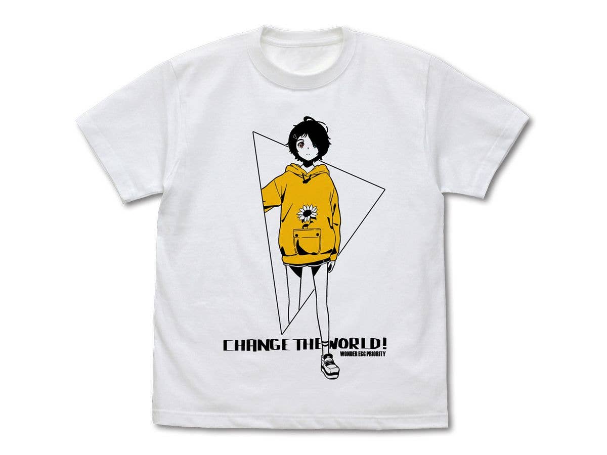 Wonder Egg Priority: Ai Ohto T-shirt White L