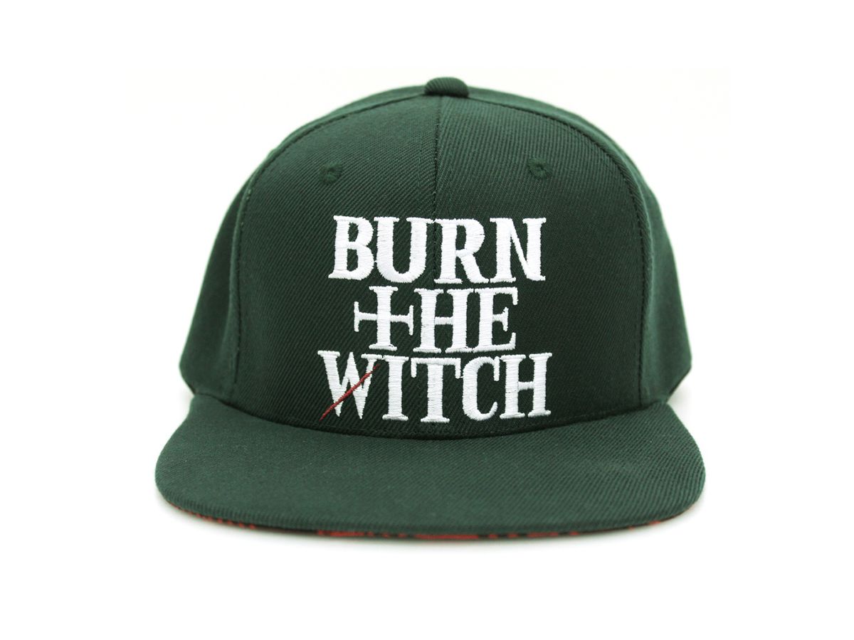 BURN THE WITCH Flat Visor Cap