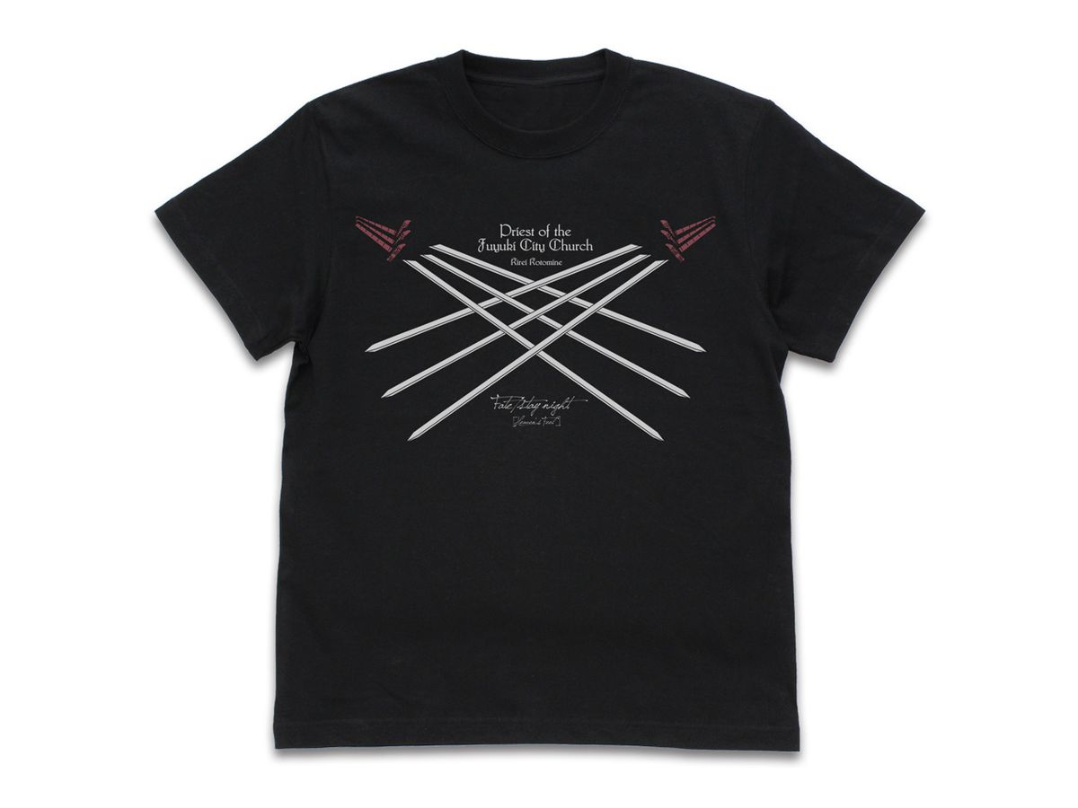 Fate/stay night [Heaven's Feel]: Kirei Kotomine T-shirt Black M