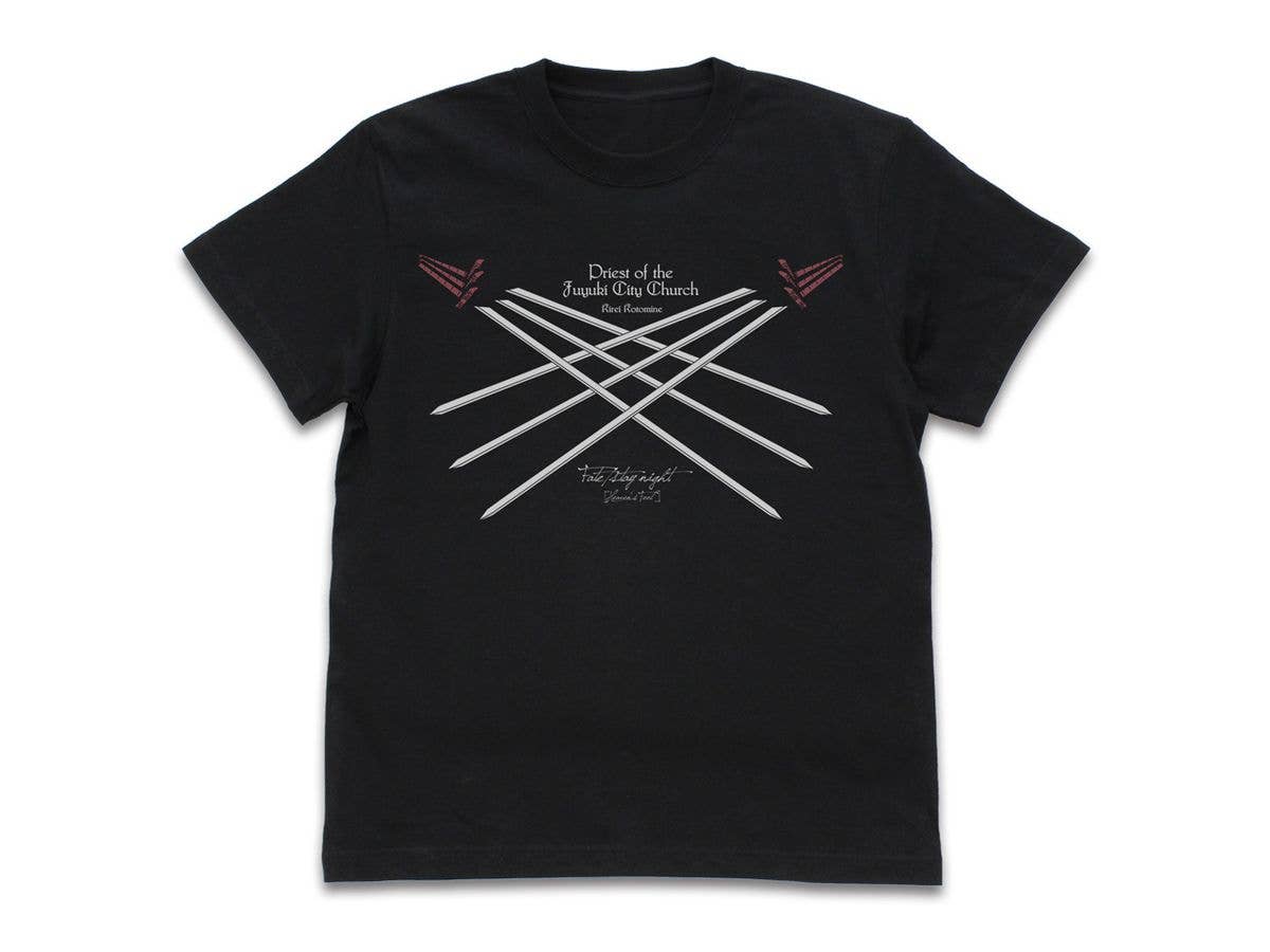 Fate/stay night [Heaven's Feel]: Kirei Kotomine T-shirt Black L