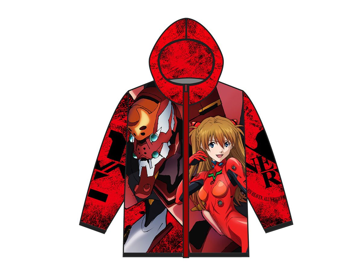 EVANGELION: Shikinami Asuka Langley Full Graphic Dry Hoodie M
