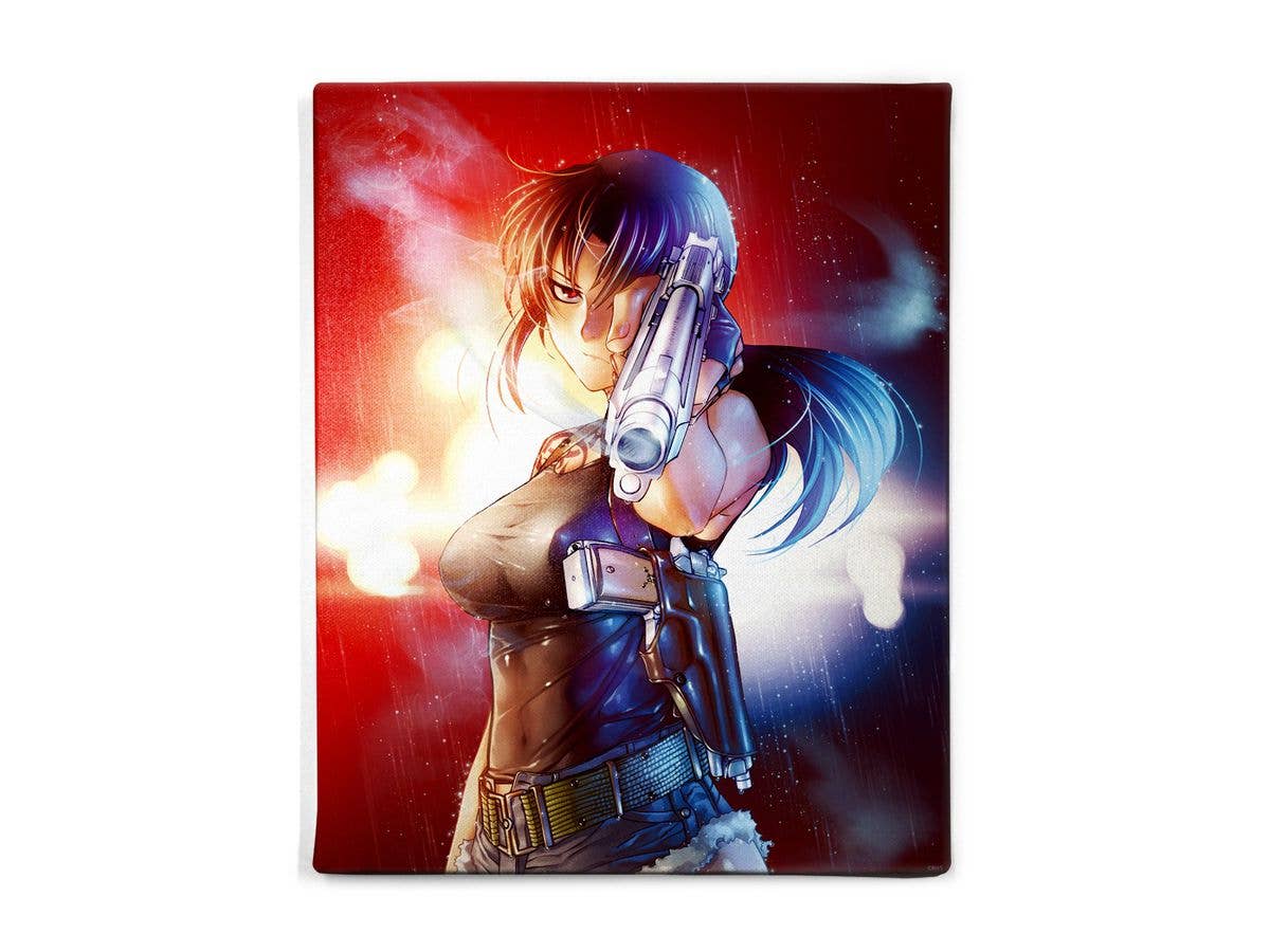 BLACK LAGOON: Revy F6 Canvas Art