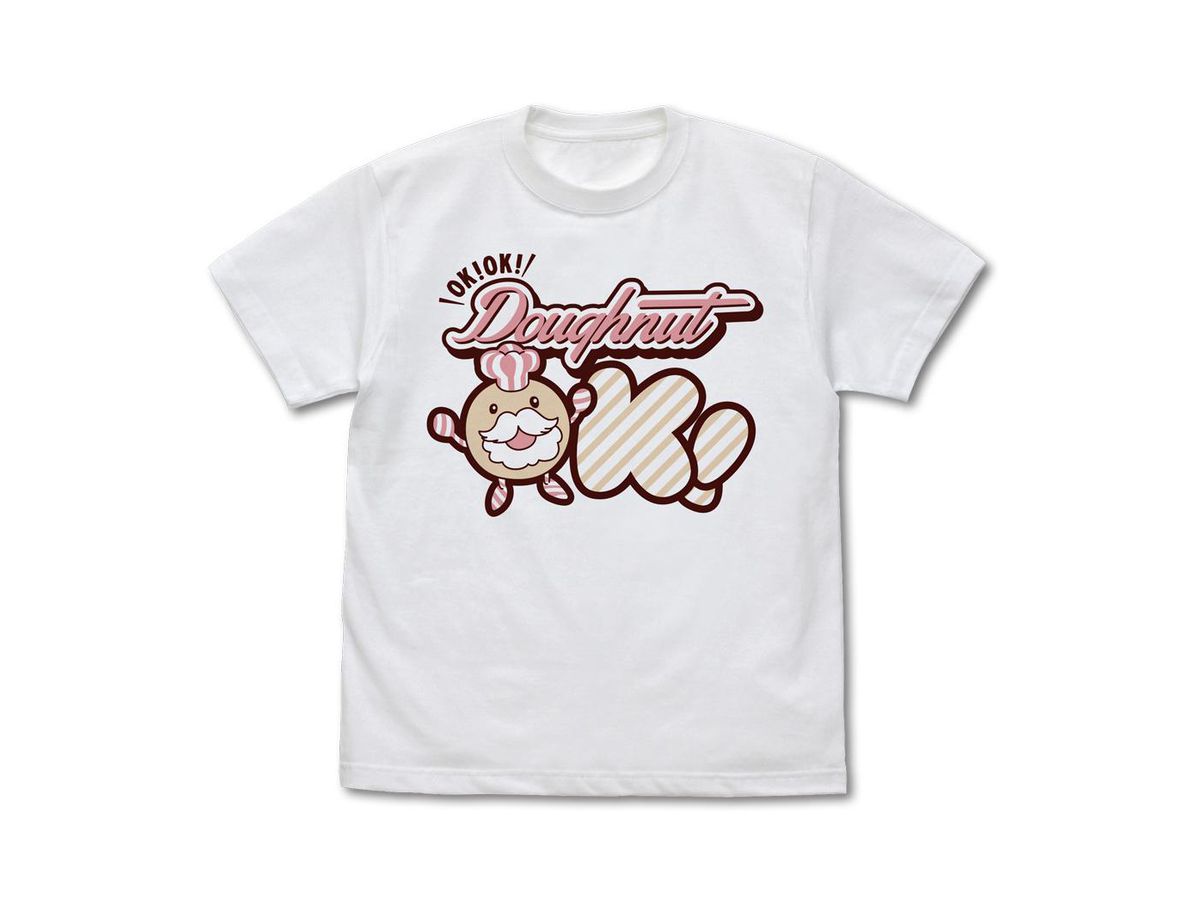 The Idolm@ster Cinderella Girls Donuts OK! T-shirt White M