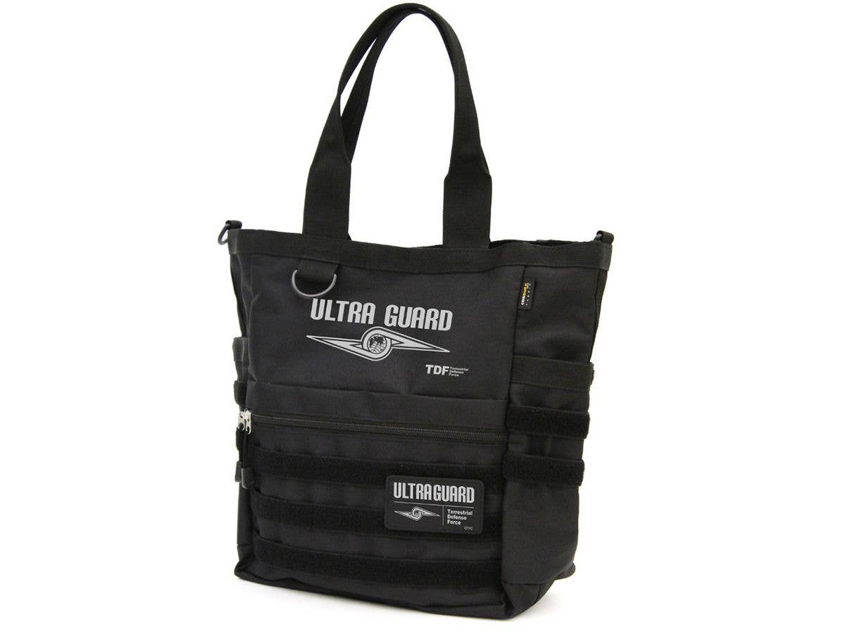 Ultra Seven: Ultra Guard Functional Tote Bag / Black