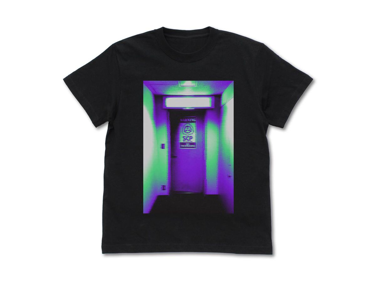 SCP Foundation Containment Facility T-shirt Black XL