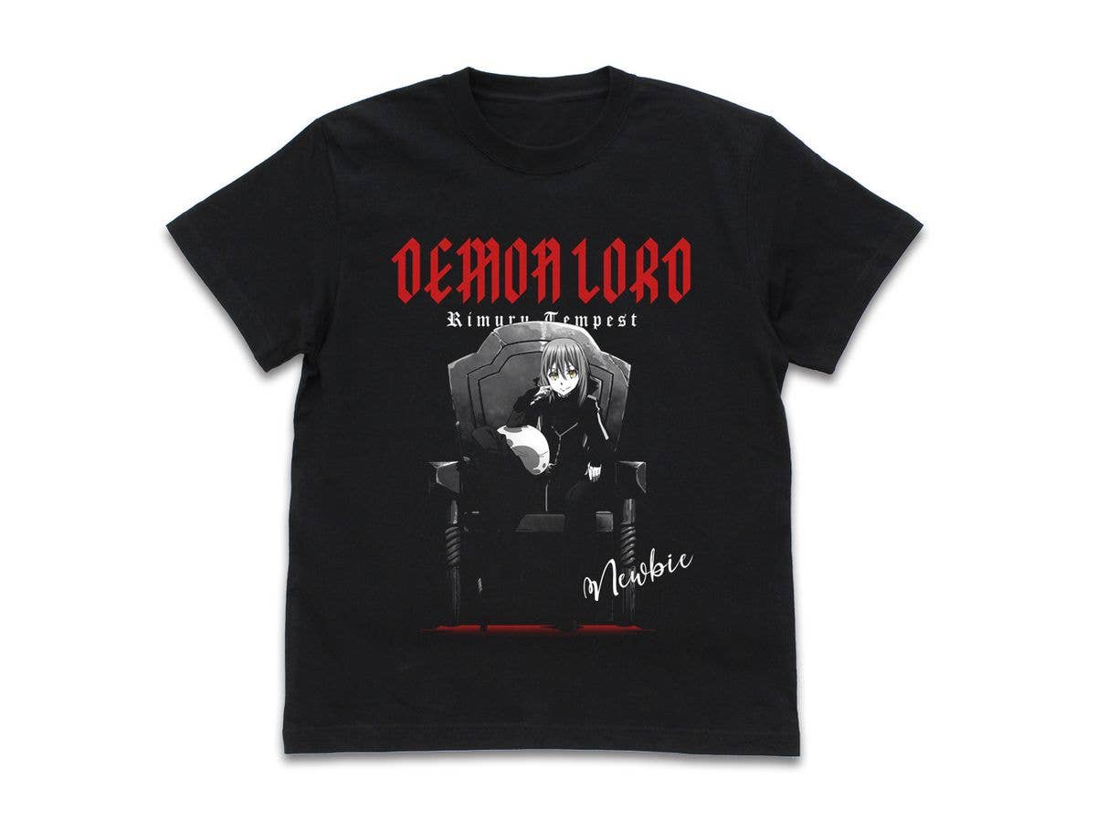 That Time I Got Reincarnated As A Slime: Demon Lord Rimuru T-Shirt / Black-Xl