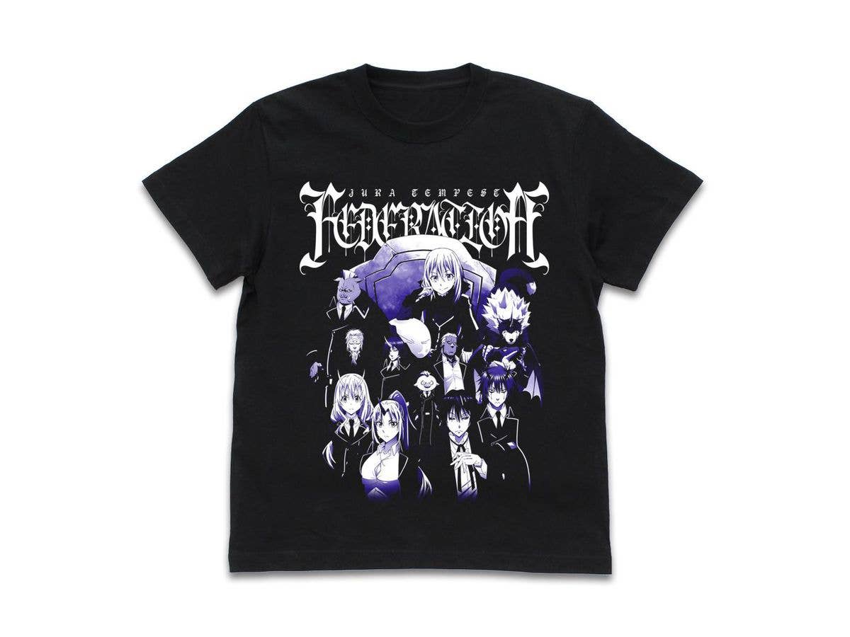 That Time I Got Reincarnated as a Slime:  Devil Federation T-shirt Black M