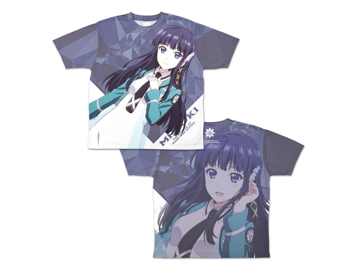 The Irregular at Magic High School: Miyuki Shiba Double-sided Full Graphic T-shirt L