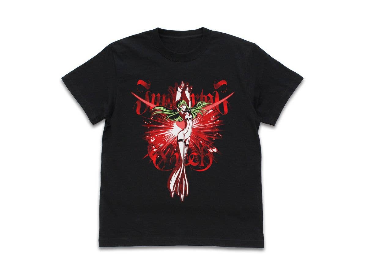 Code Geass: Lelouch of the Rebellion: C.C. T-shirt Black S