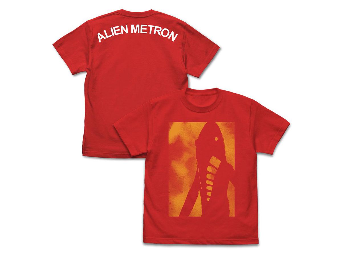 Ultraseven: Alien Metron Silhouette T-shirt Red XL