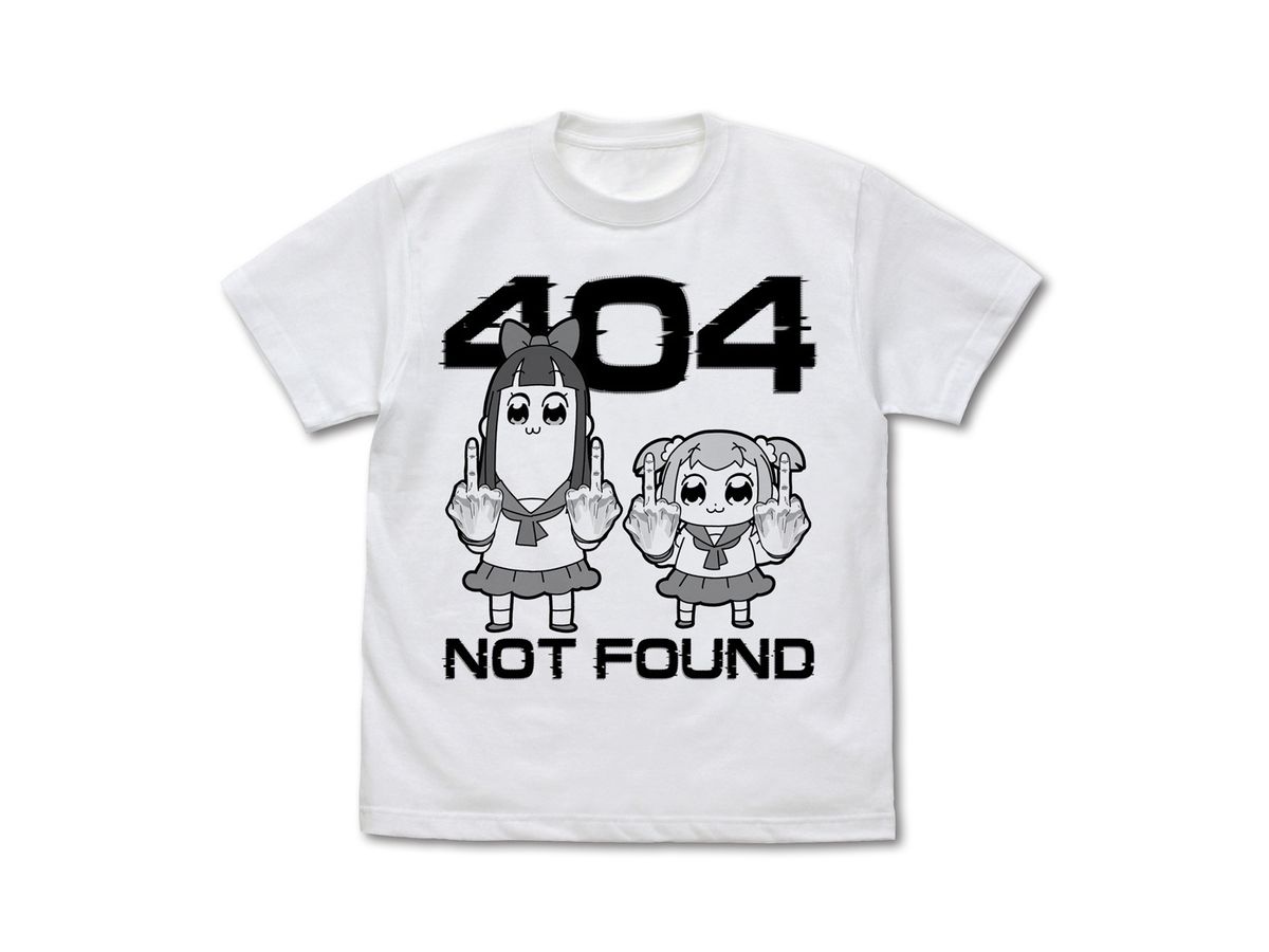 Pop Team Epic 404 T-shirt WHITE L