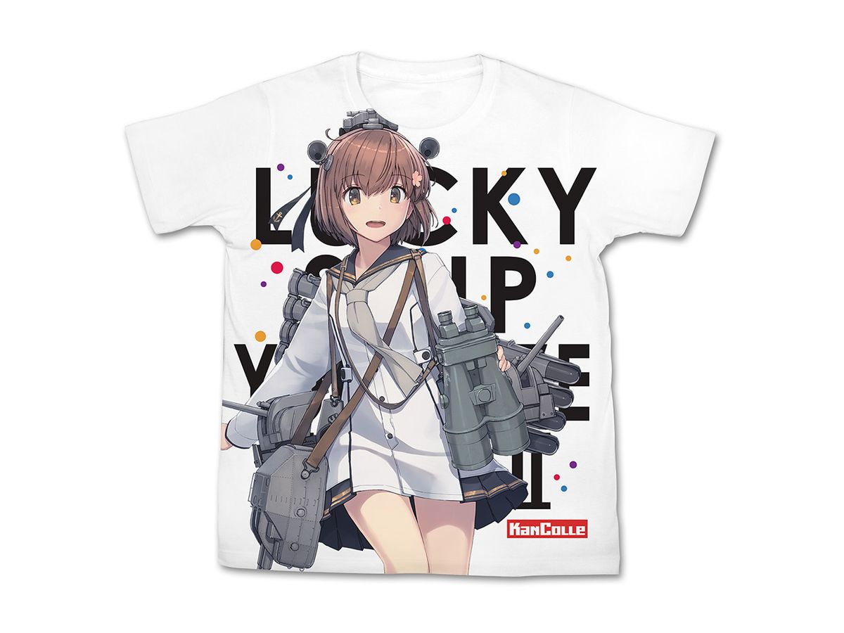 Kantai Collection: Yukikaze Kai Ni Full Graphic T-shirt White XL