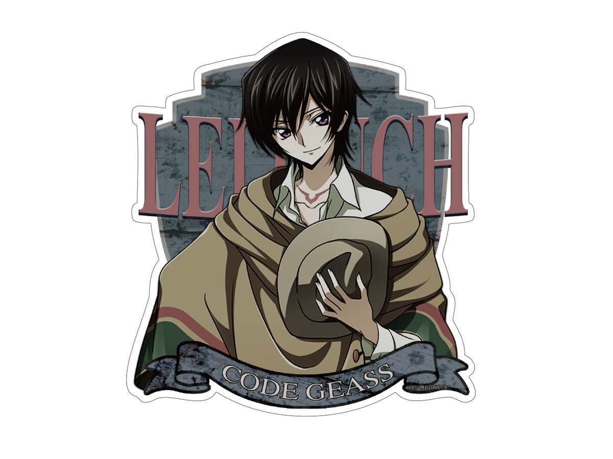 Code Geass: Lelouch of the Re;surrection: Newly Drawn Lelouch Water Resistant Sticker