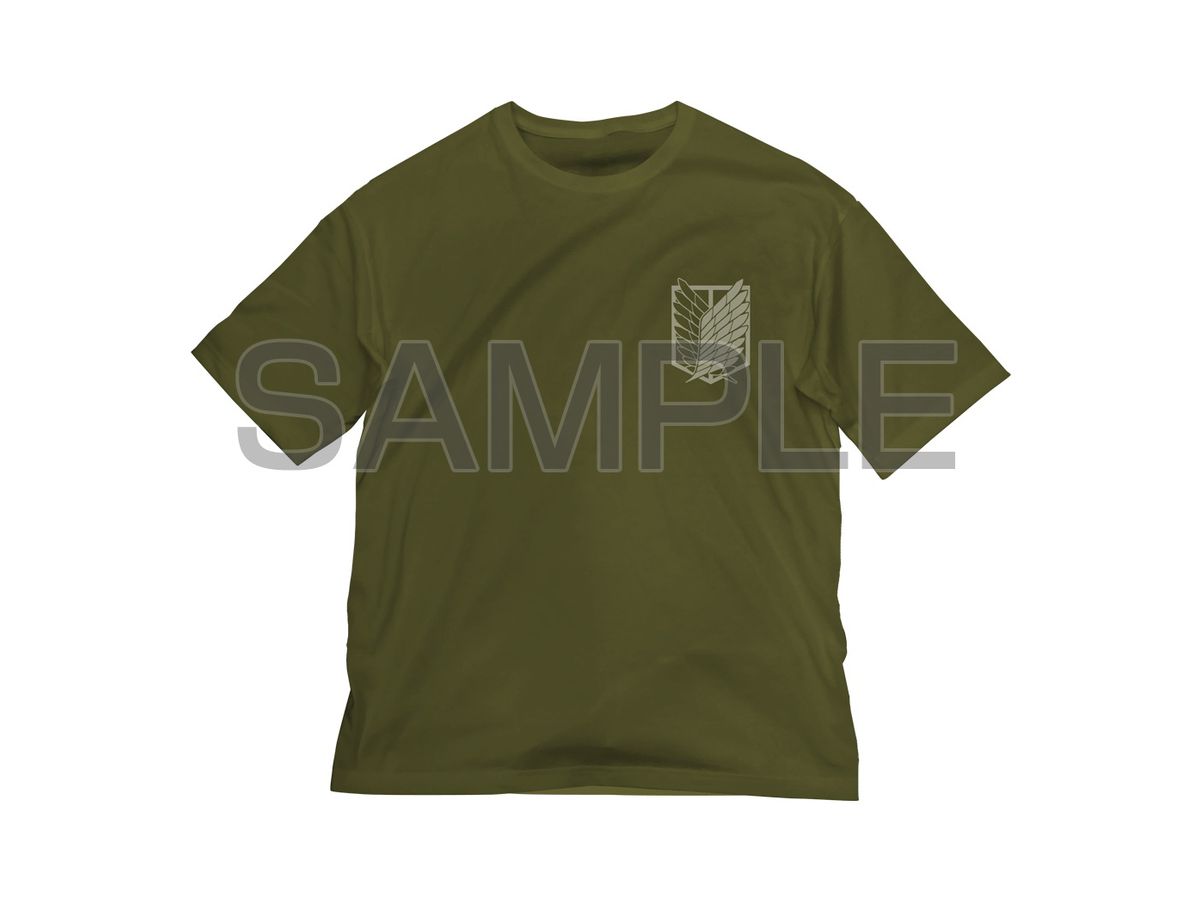 Attack on Titan: The Survey Corps Big Silhouette T-shirt MOSS L