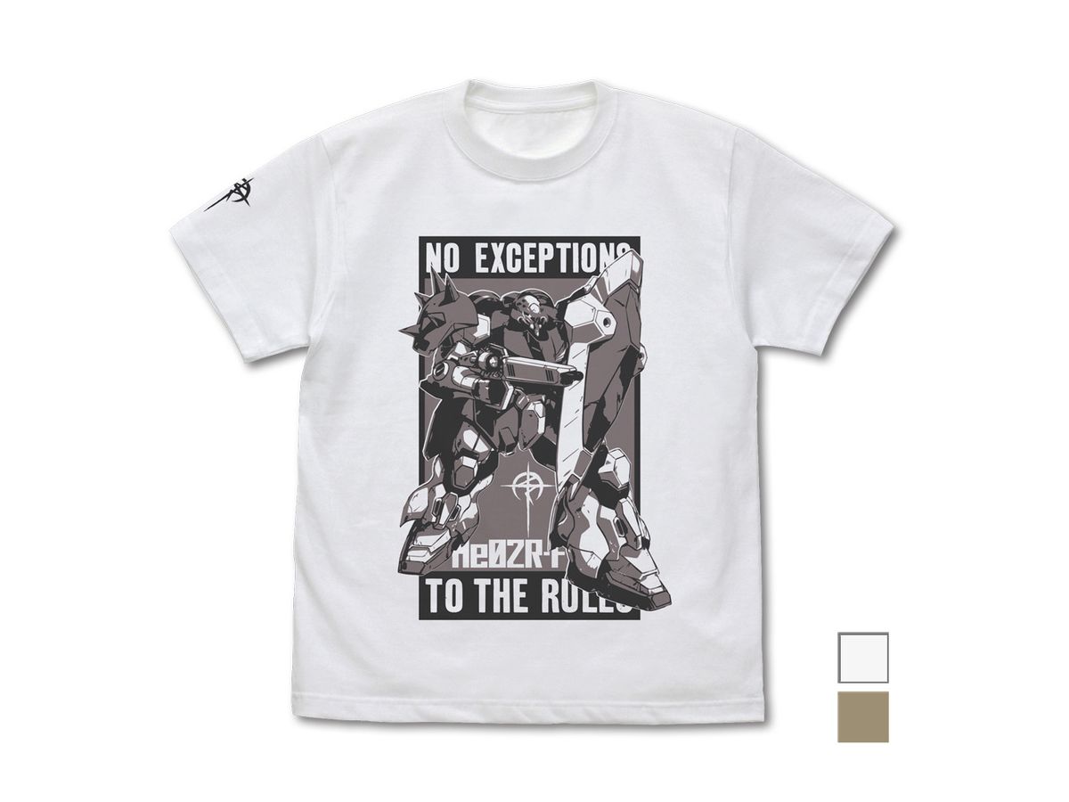 Mobile Suit Gundam Hathaway's Flash: Messer F01 Type T-Shirt / White-M