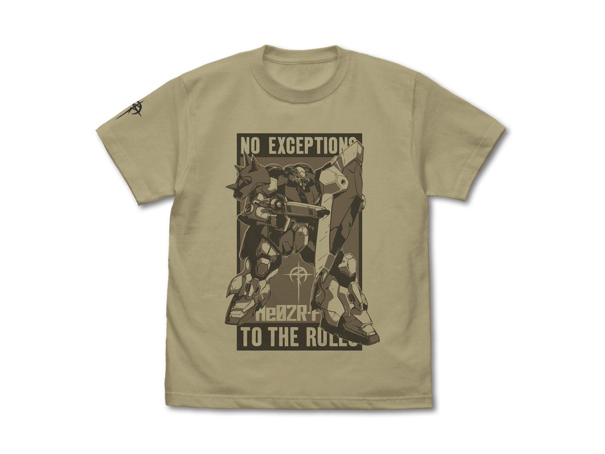 Mobile Suit Gundam Hathaway's Flash: Messer F01 Type T-Shirt / Sand Khaki-Xl