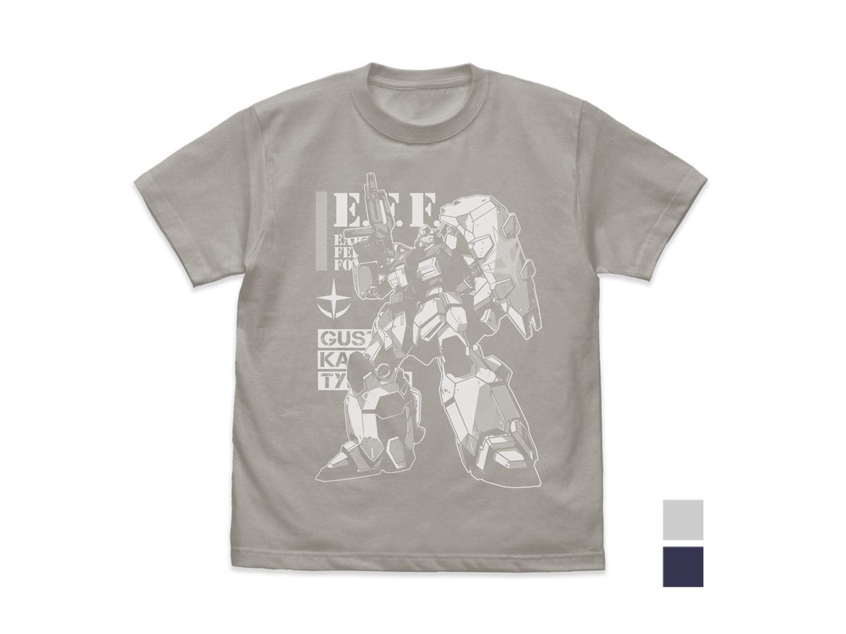 Mobile Suit Gundam Hathaway's Flash: Gustav Karl Type 00 T-Shirt / Light Gray-Xl